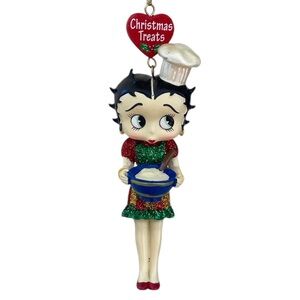 Vintage Danbury Mint Betty Boop Christmas Treats Holiday Christmas Ornament
